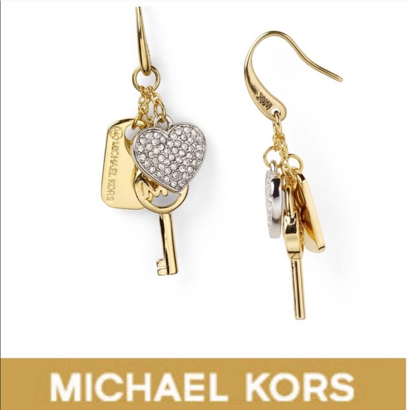 COPY - Michael Kors charm drop earrings - Picture 1 of 5